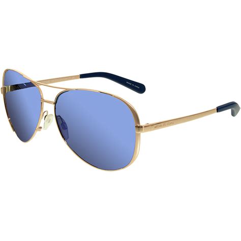 Michael Kors MK5004 Chelsea Aviator Sunglasses Rose Gold 